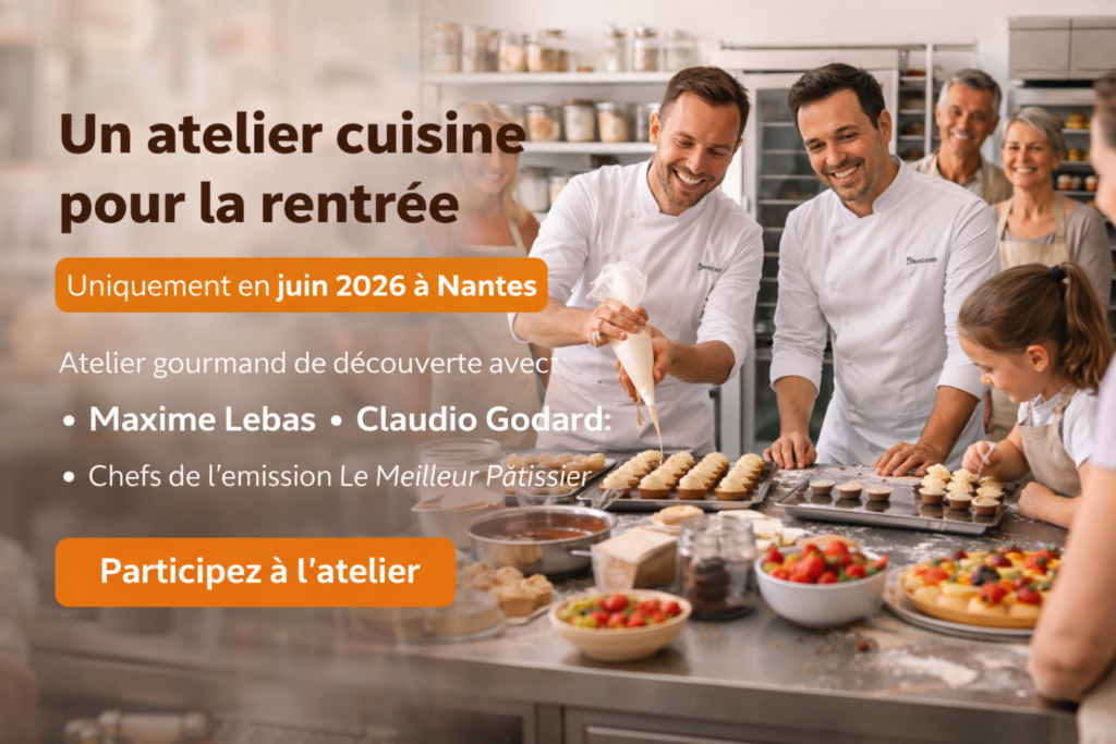 Atelier gourmand avec Maxime et Claudio