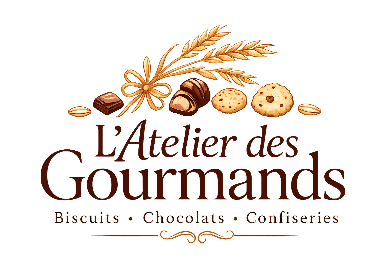 Logo l'atelier des gourmands officiel
