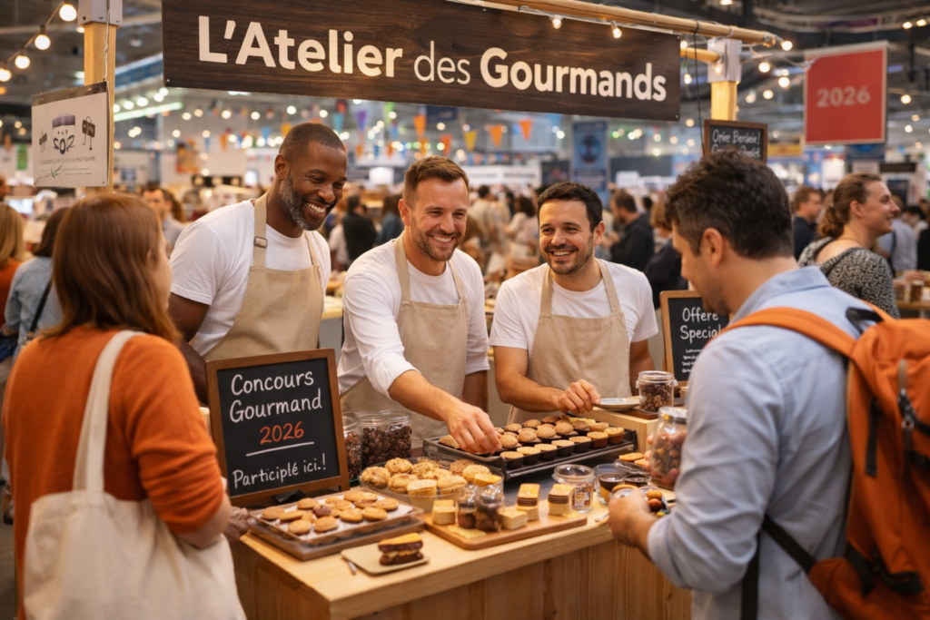 Salon de Nantes 2025 avec les trois fondateurs